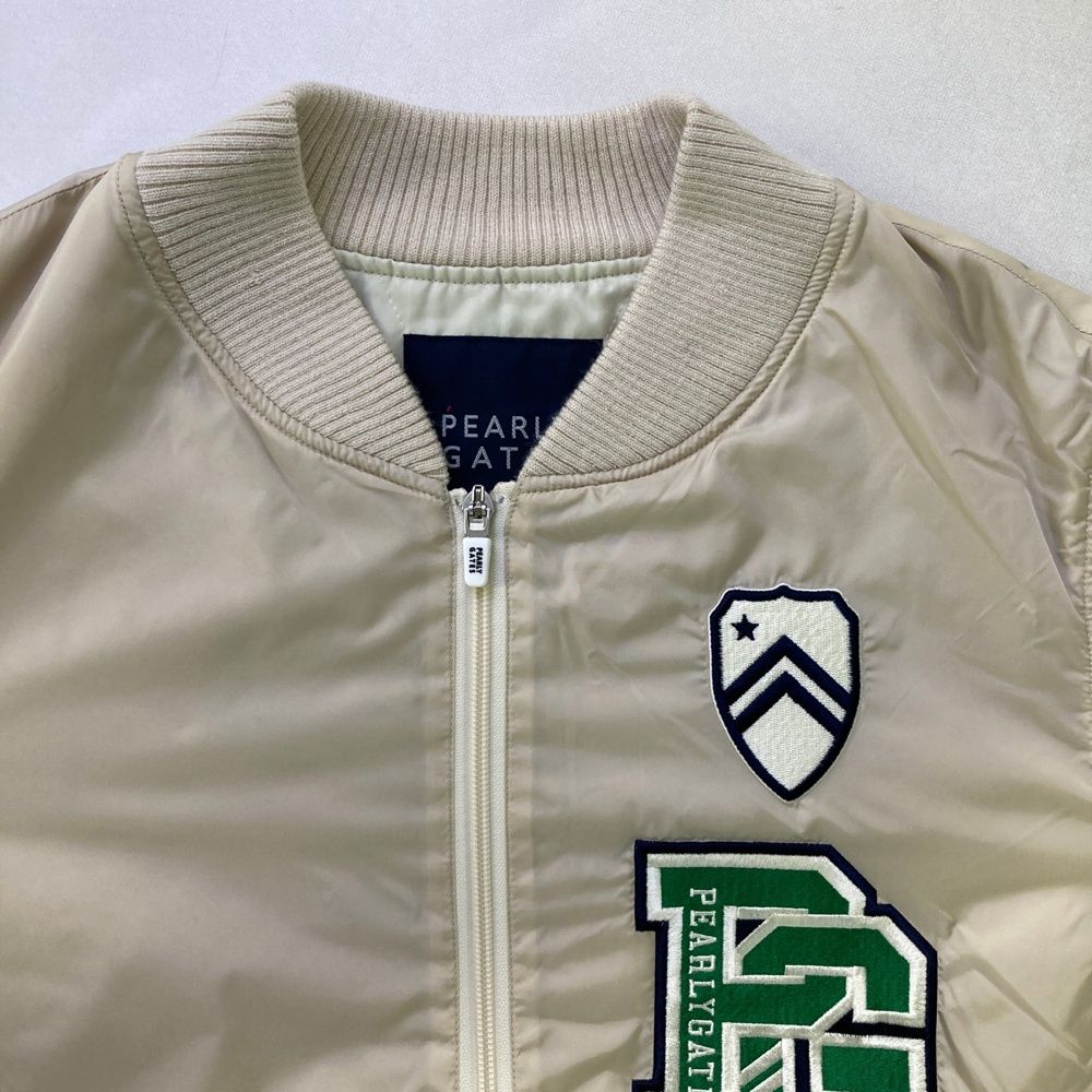サイズ：2 PEARLY GATES パーリーゲイツ ハーフジップ ニット切替中綿