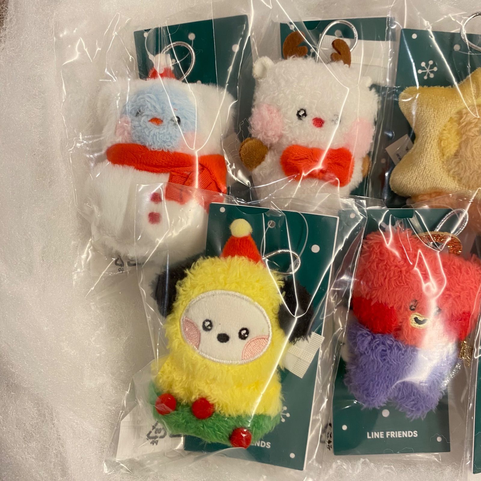 BT21 minini オーナメント コンプリート マスコット クリスマス ...