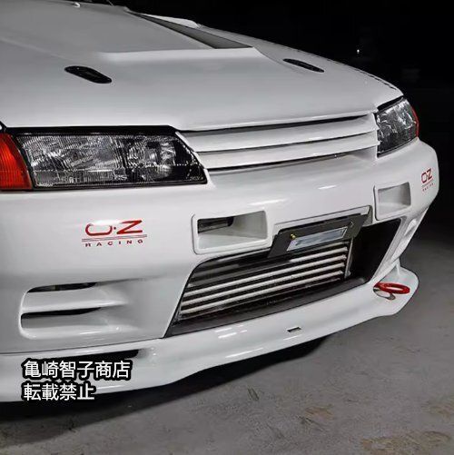 送料無料でお届けします。 日産 スカイライン R32 GTR ブラックカーボンファイバー製 フロントバンパーダクト N1タイプエアインテークカバー 激安大特集。