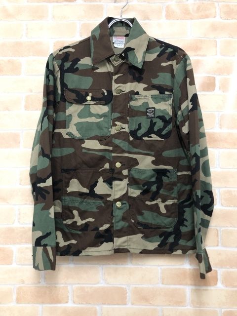 中古】 POINTER ポインター カバーオール 迷彩 USA製 迷彩 S 111415195 