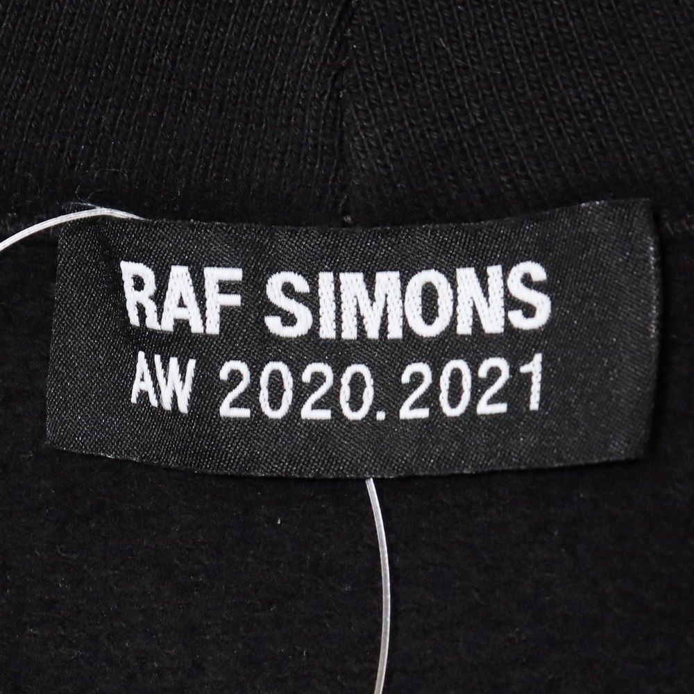 RAF SIMONS バッジアンドプリントジップアップパーカー Sサイズ