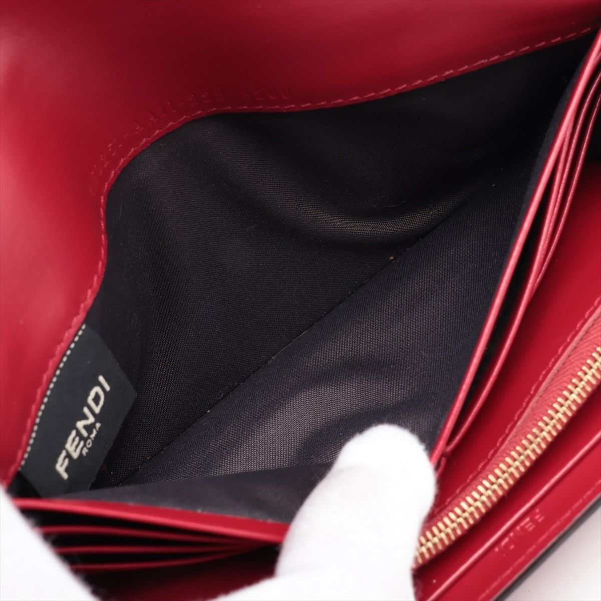 FENDI/フェンディ エフ イズ フェンディ レザー長財布 8M0251