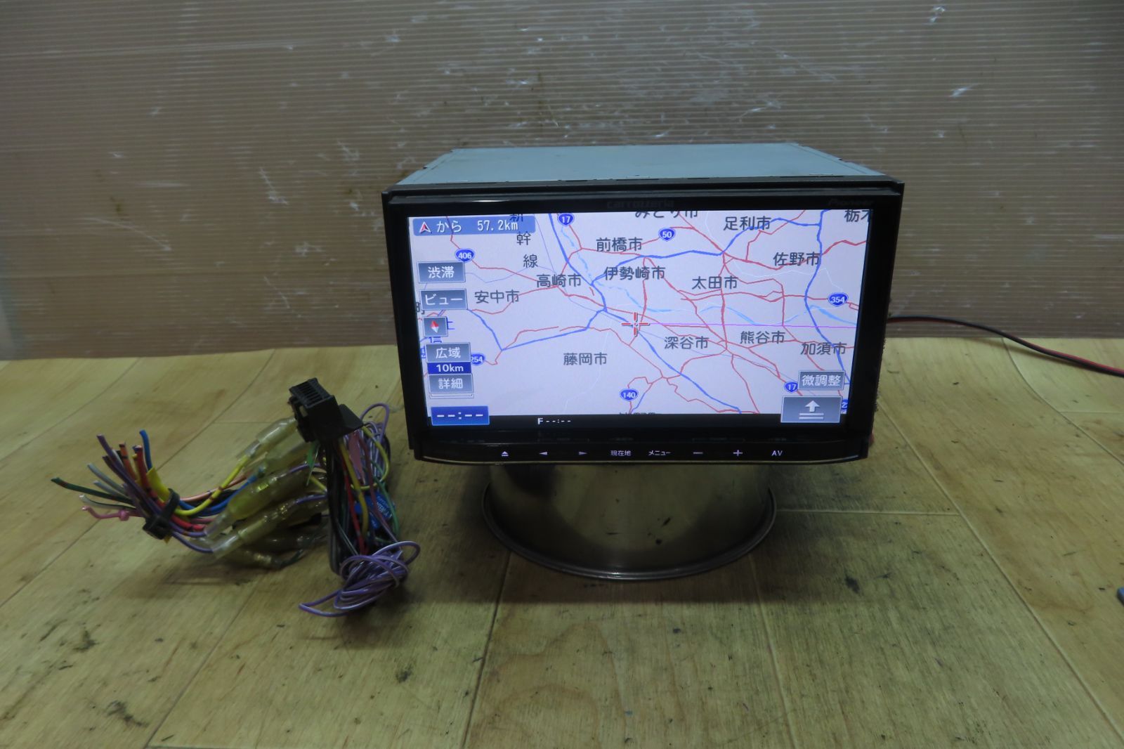 タッチパネル正常 付 F2196|カロッツェリア AVIC-MRZ02 SDナビ 地図2013年 地デジTVワンセグ内蔵 CD再生OK