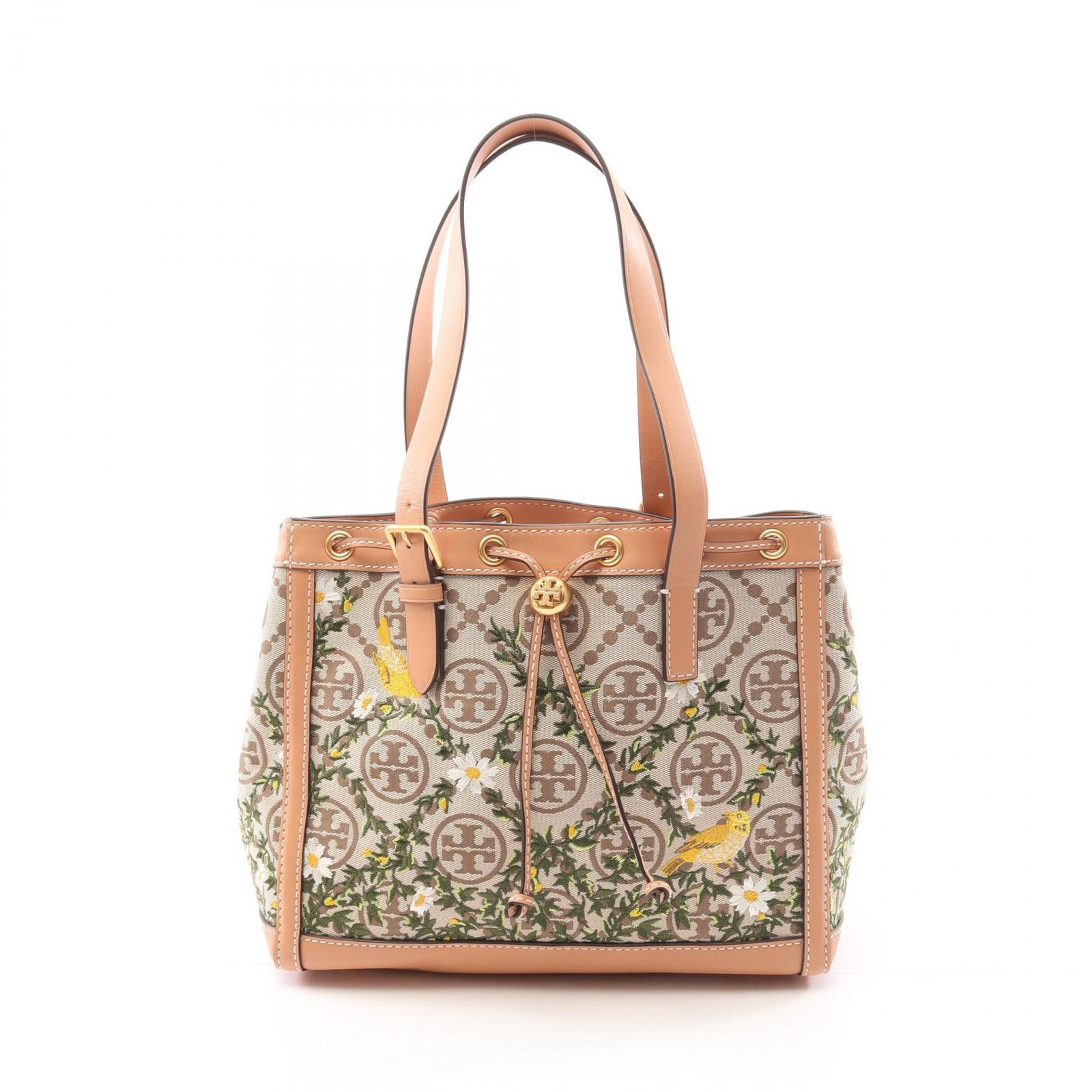 Tory Burch トリーバーチ Tモノグラム ジャガード トートバッグ - メルカリ