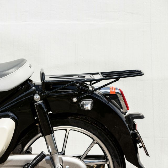 スーパーカブC125用 ワールド ウォーク リアキャリア 延長リアキャリア スーパーカブ C125 JA48 用 リアキャリアオーバーキャリア 大型