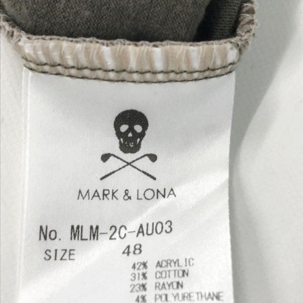 MARK&LONA マークアンドロナ 2022年モデル 起毛 タートルネック 長袖 T 