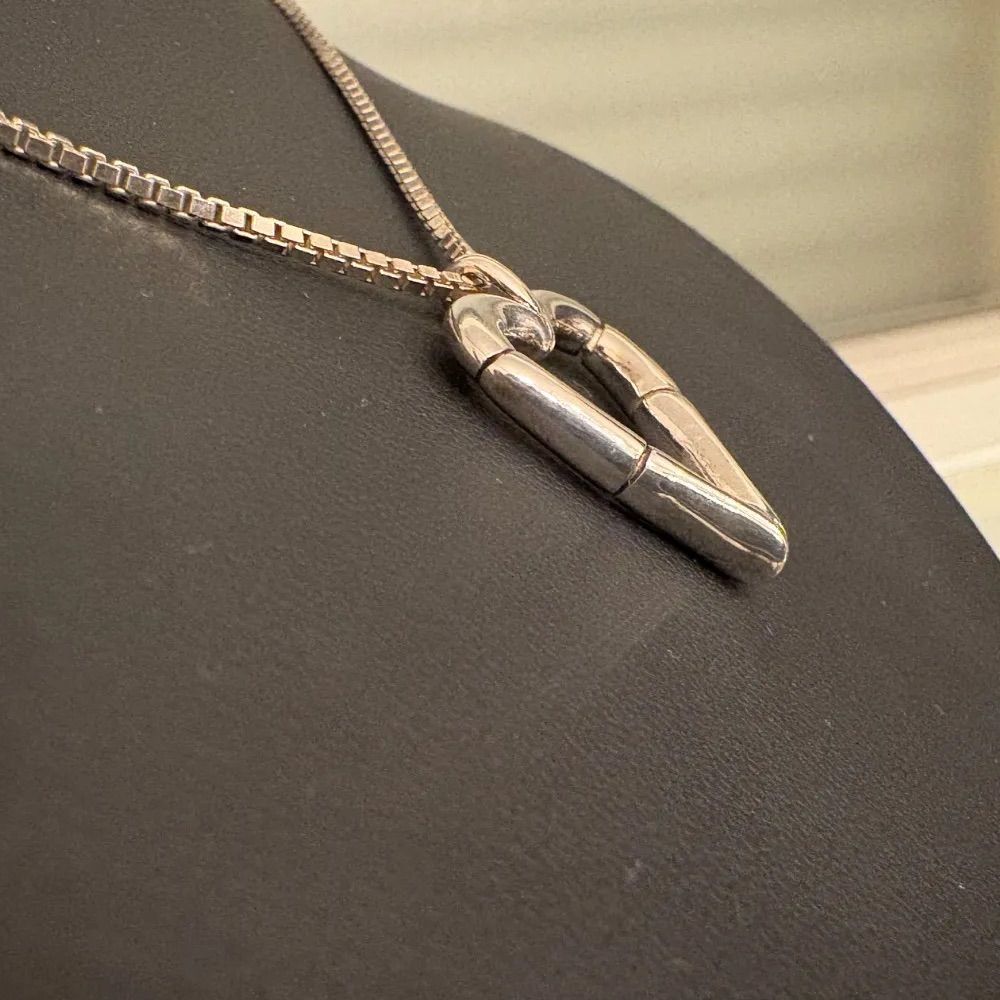 クーポン配布中》グッチ バンブーハート ネックレス シルバー925