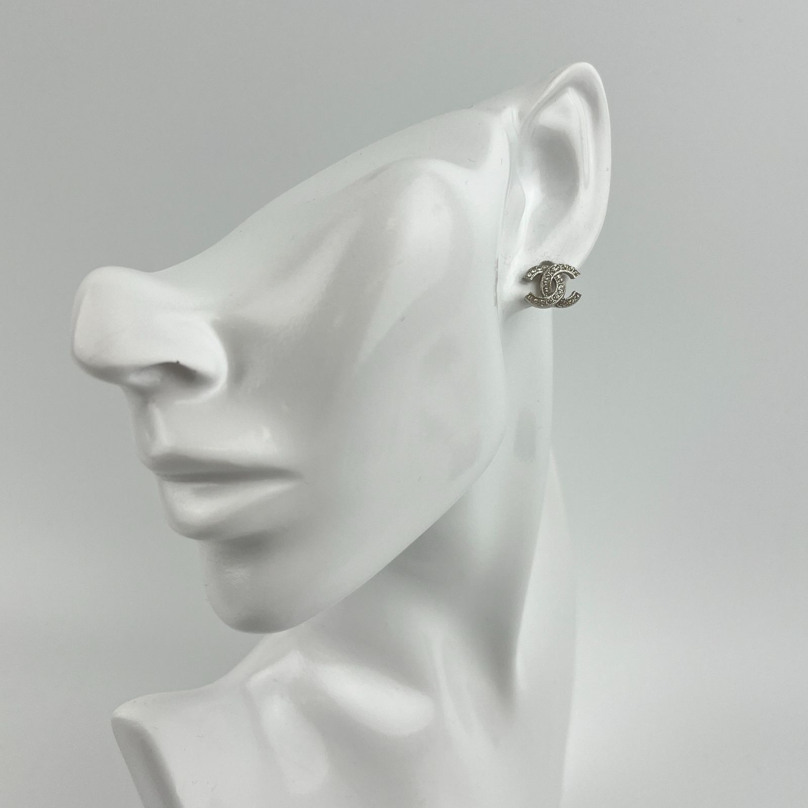 CHANEL シャネル ココマーク ピアス シルバー C21V ヴィンテージ レディース HIBUOCHI VINTAGE