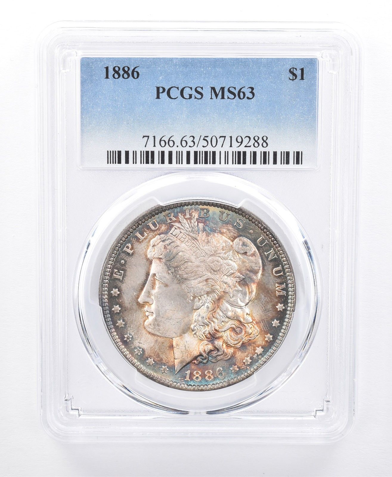 1886年 モルガン銀貨 MS63 PCGS T - メルカリ