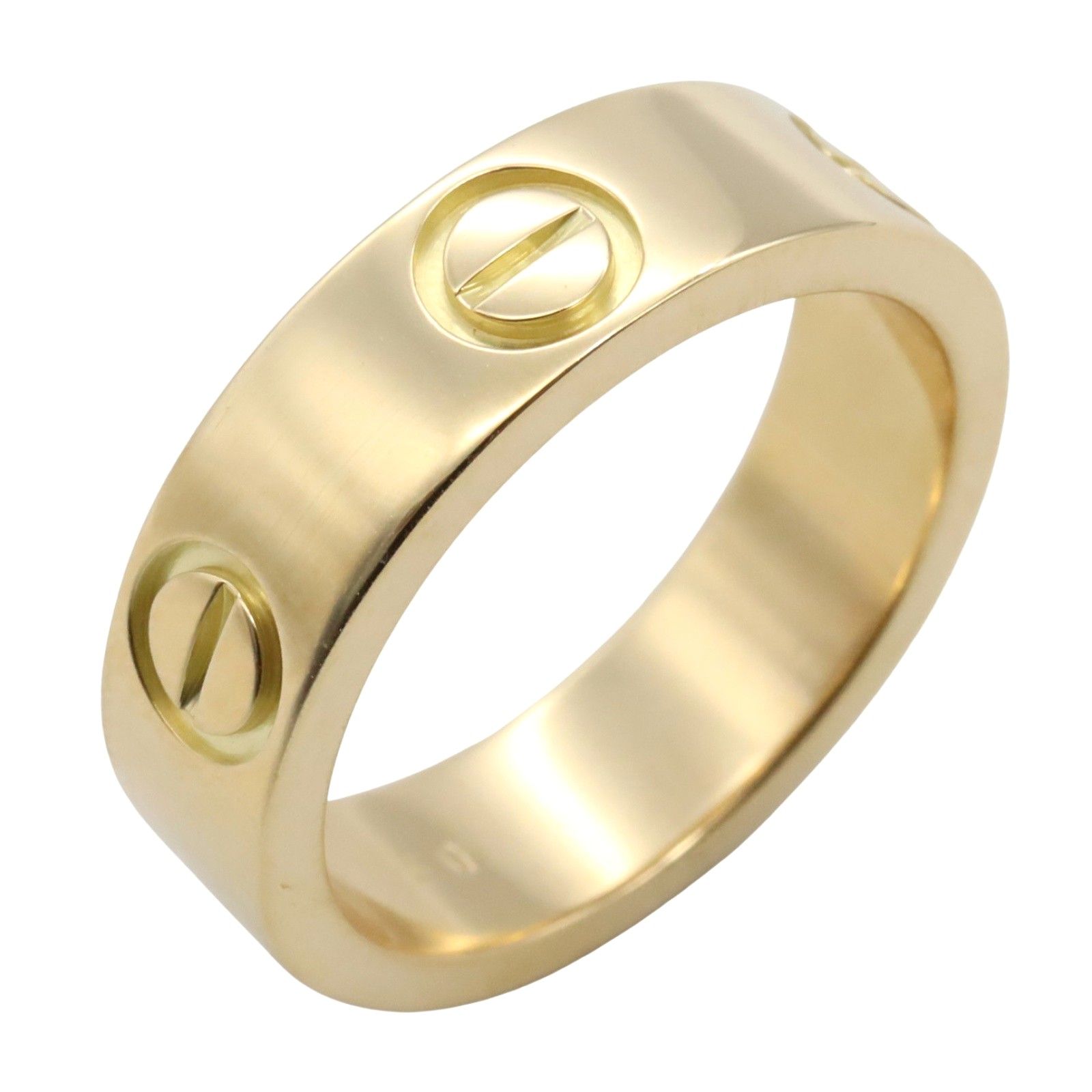カルティエ CARTIER リング 指輪 ラブリング K18 イエローゴールド ラブリング ユニセックス Used A