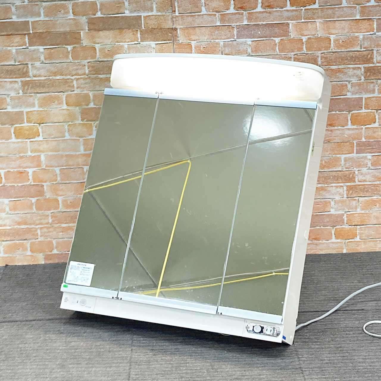 品 TOTO くもり止めヒーター付 3面鏡 洗面化粧台用ミラーキャビネット 化粧鏡 幅75cm LMCA075A3XXH1X 手洗台 洗面台 26J