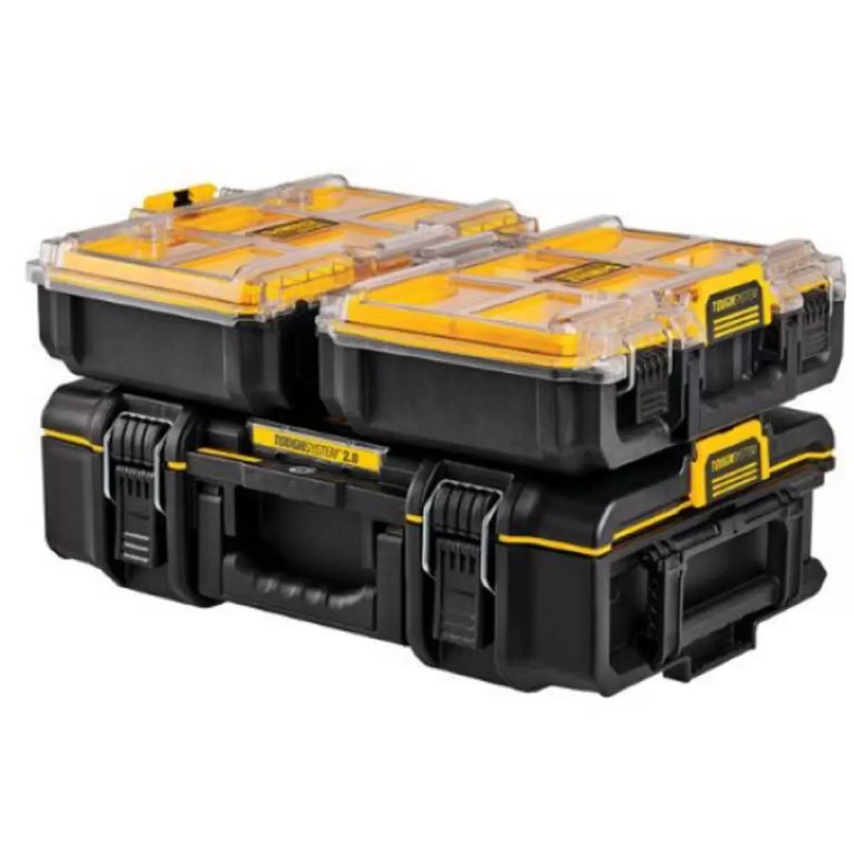 DeWalt タフシステム オーガナイザーｘ２-Ｓサイズボックスセット