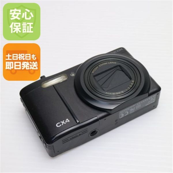美品】 RICOH CX4 コンパクトデジタルカメラ ブラック 超美品 RICOH