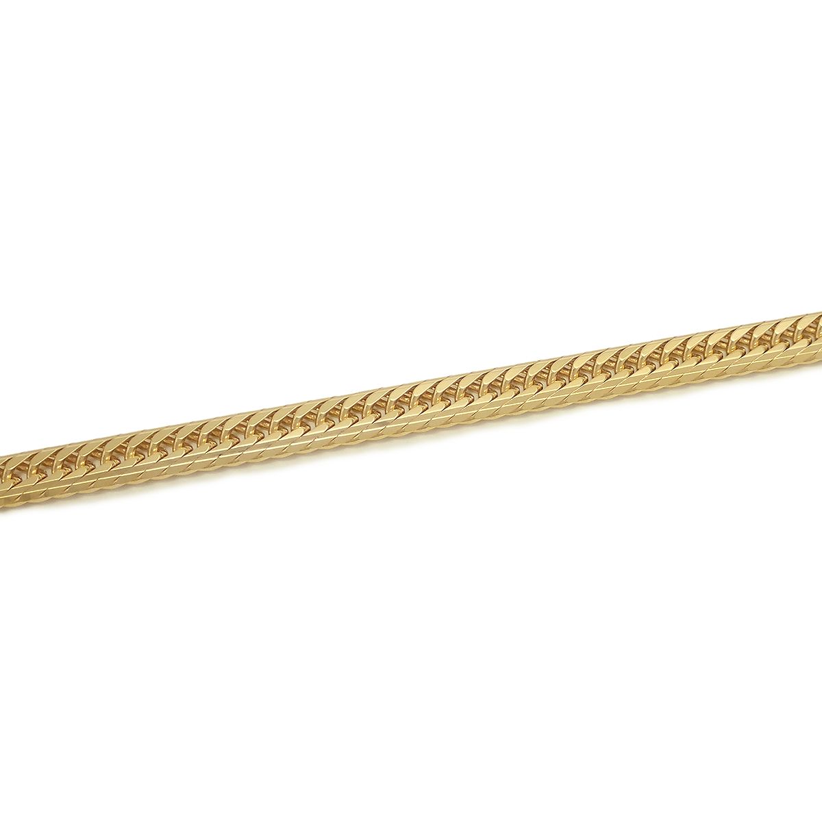 K18喜平ブレスレット 16面トリプルカット mカット K18 16面トリプル