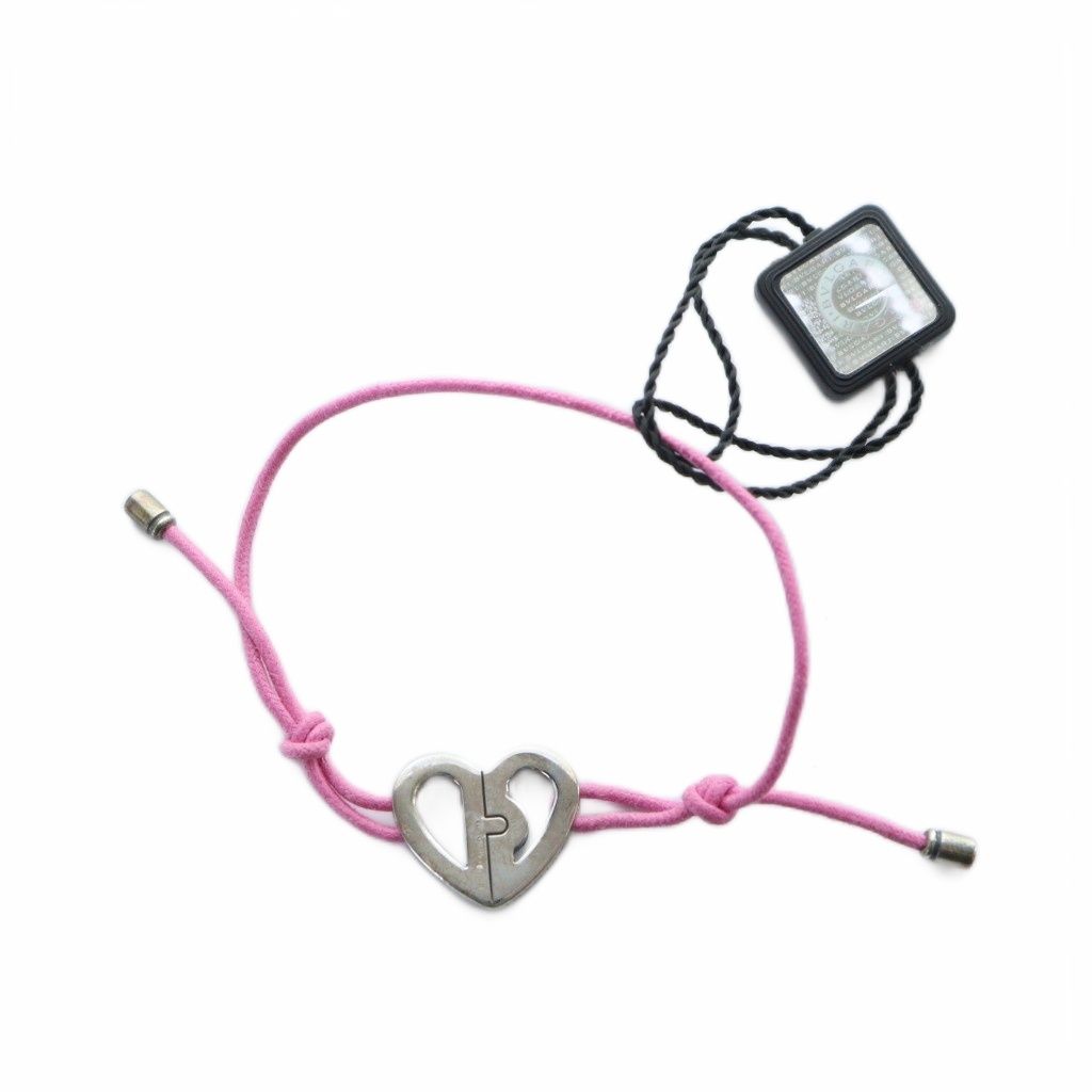 ブルガリ BVLGARI ブレスレット アクセサリー バングル ロゴ ハート