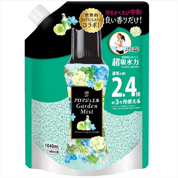 まとめ買い-7点セット レノアアロマジュエル パステルフローラル＆ブロッサムの香りつめかえ用特大サイズ Ｐ＆Ｇ
