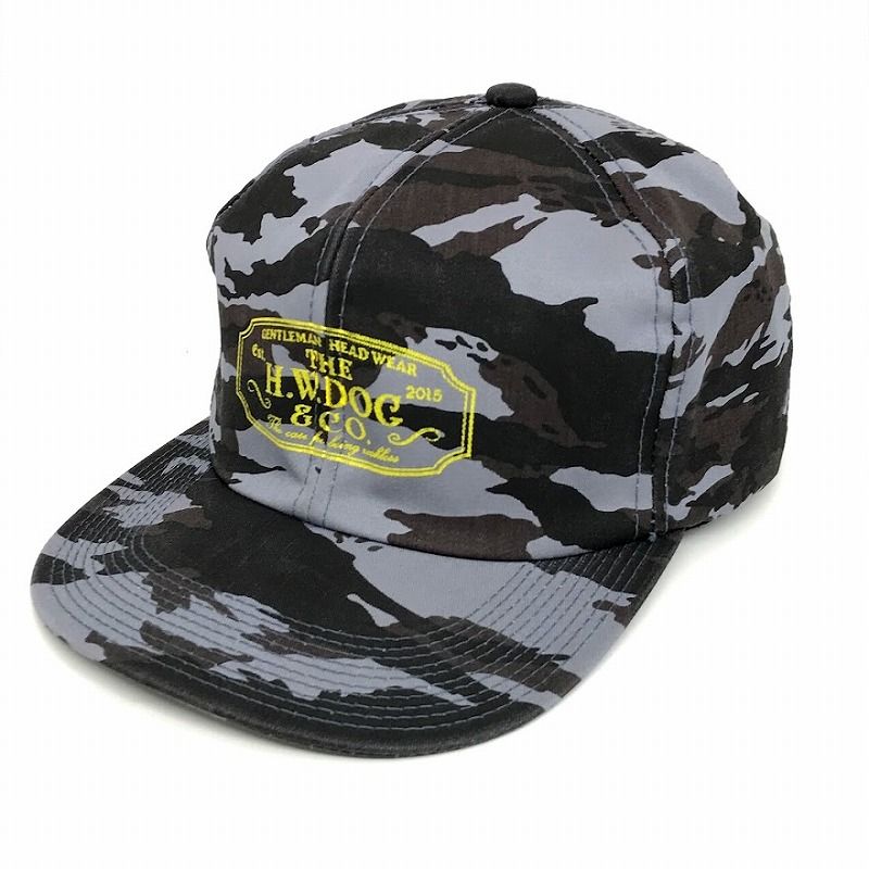 【倉吉店】 中古 The H.W.DOGu0026Co. | ザエイチダブリュードッグアンドコー キャップ Trucker Cap-CK カモ 【118】