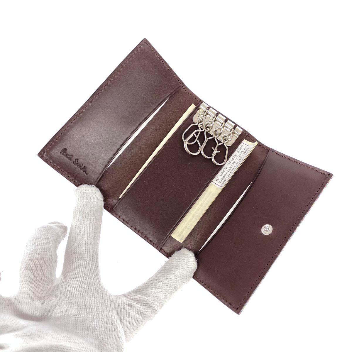 ポールスミス Paul Smith キーケース （ブラウン） オンライ