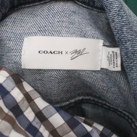 未使用 コーチ ナルト コラボ ジャケット ジージャン Gジャン XS COACH