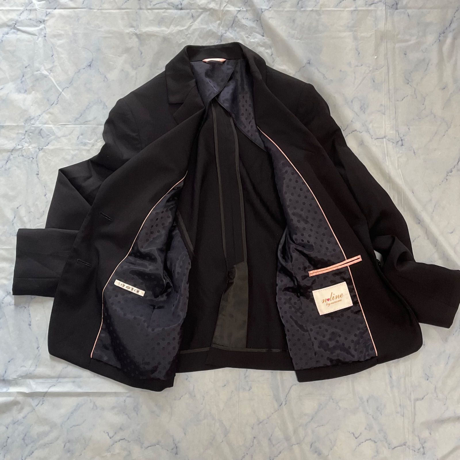 美品 エヌラインプレシャス 9号 Mサイズ 3点セット パンツスーツ 佐々木希 美品 エヌラインプレシャス 9号 Mサイズ 3点セット パンツスーツ