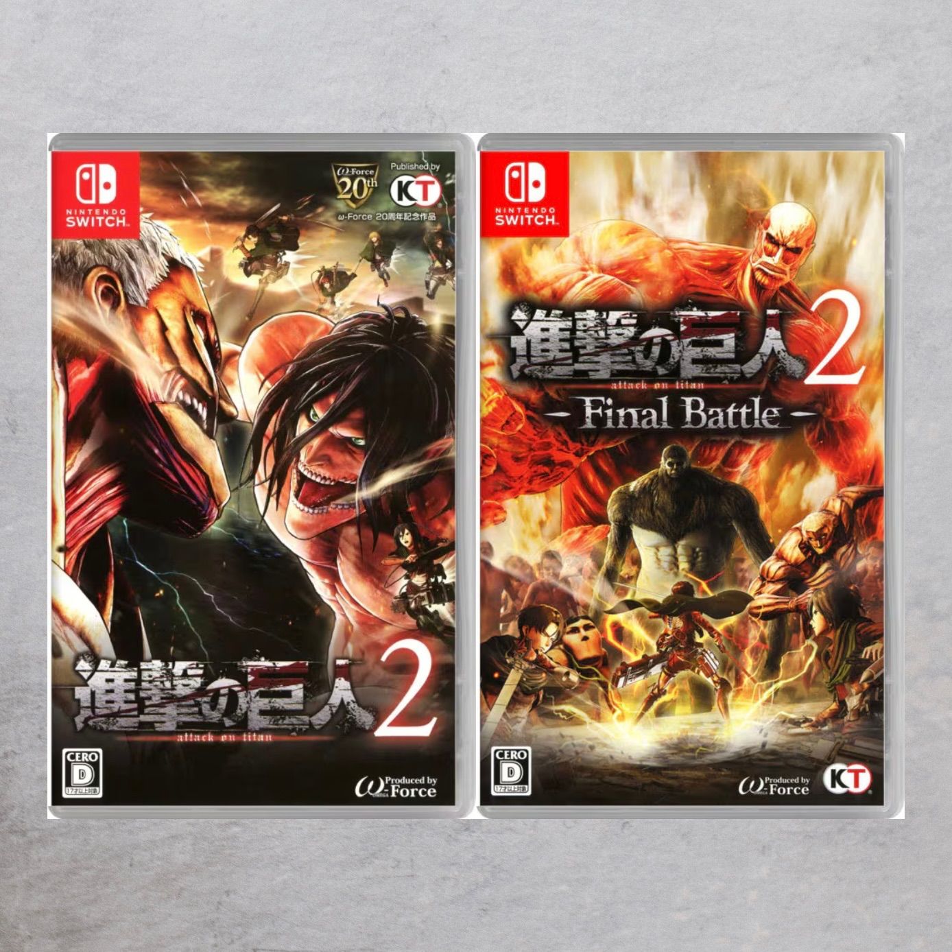 進撃の巨人2 Final Battle Nintendo Switch ソフト コーエーテクモゲームス 【新品】Switch 進撃の巨人2 -Final Battle