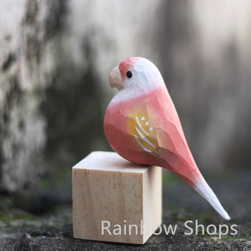 【美品】とり　鳥　木彫　オブジェ　置物　インテリア　工芸品　美術品　A2913 m76871102544_1.jpg?1709865629