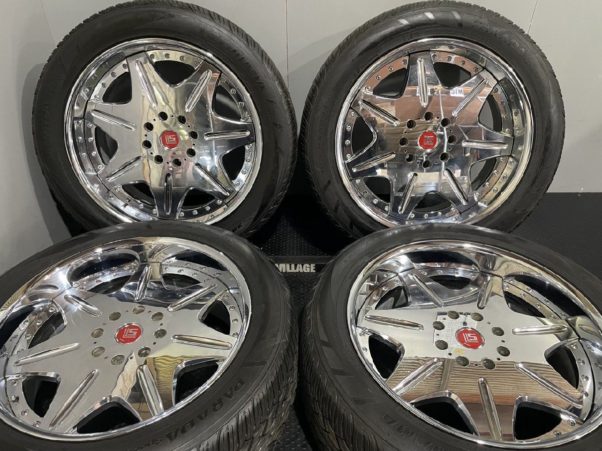 超希少【YOKOHAMA PARADA Spec-X 325/45R24】夏タイヤ【WORK