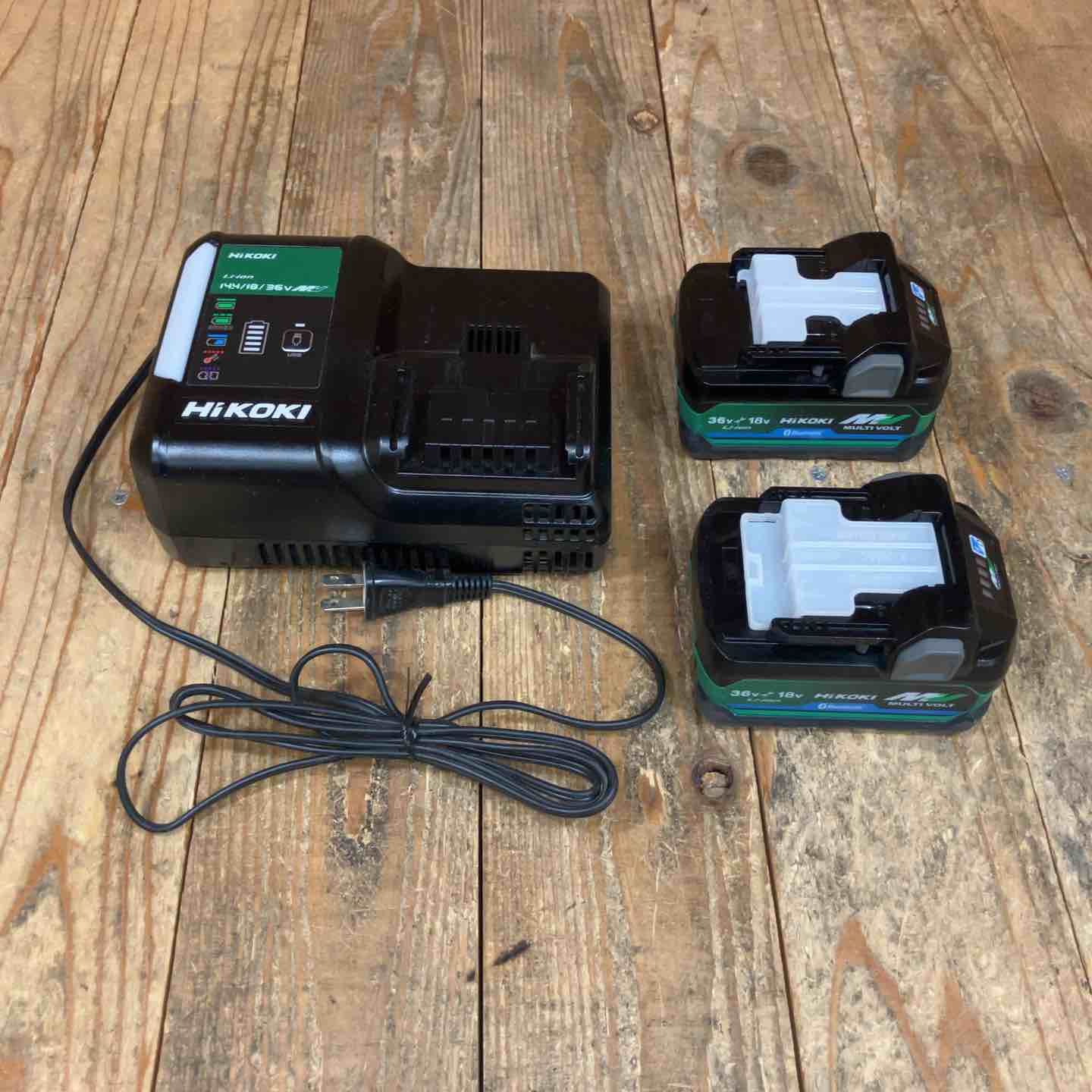 ハイコーキ HIKOKI 旧 日立工機 リチウムイオンバッテリー 36V|2.5Ah BSL36A18BX*2 急速充電器 UC18YDL2 まとめ マルチボルト 所沢店