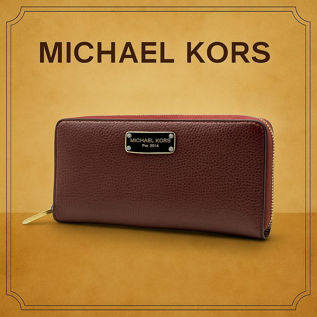 MICHAEL KORS マイケルコース 長財布 ラウンドファスナー レザー