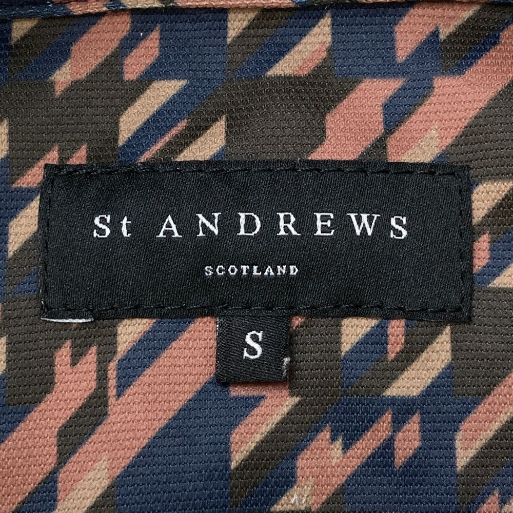 サイズ：S ST ANDREWS セントアンドリュース 半袖ポロシャツ 総