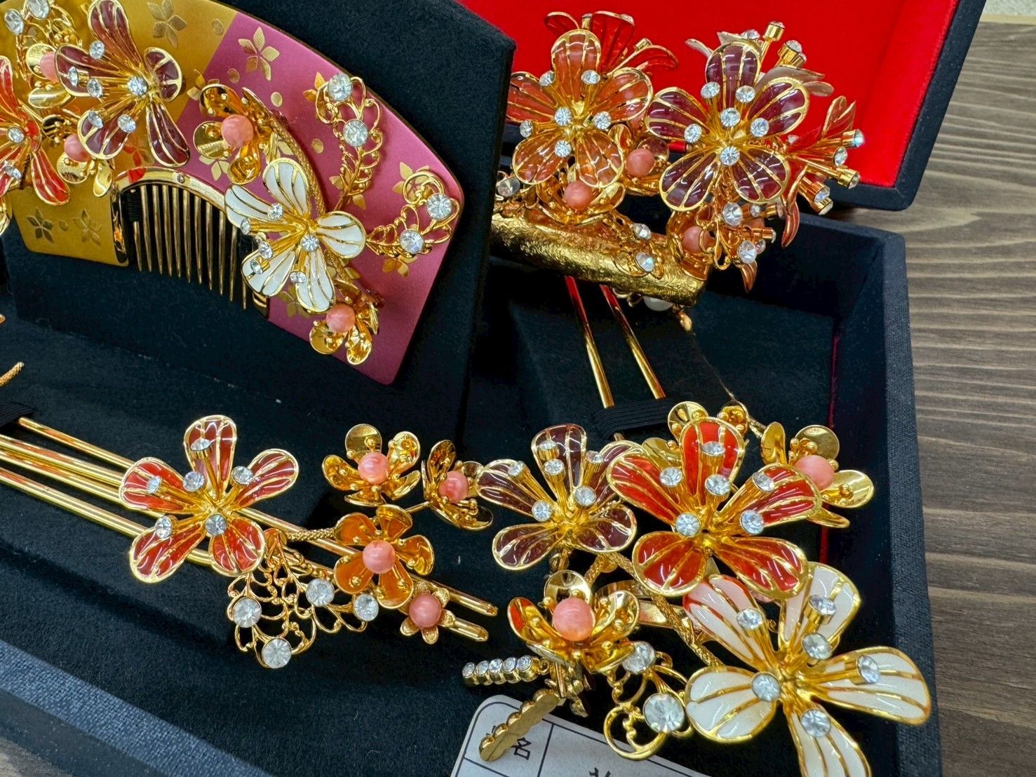 文金高島田 豪華 花嫁 かんざし 和装 髪飾り 結婚式 日本髪 婚礼 笄 超