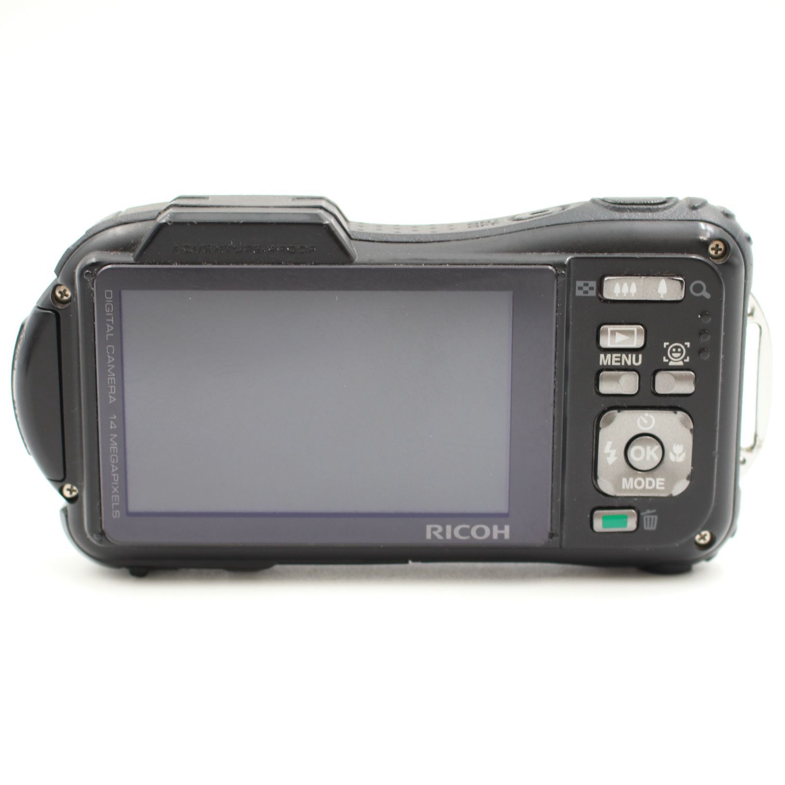 【中古】動作品RICOH WG-20 防水デジタルカメラ Amazon | RICOH 防水デジタルカメラ RICOH WG-20 ブラック 防水
