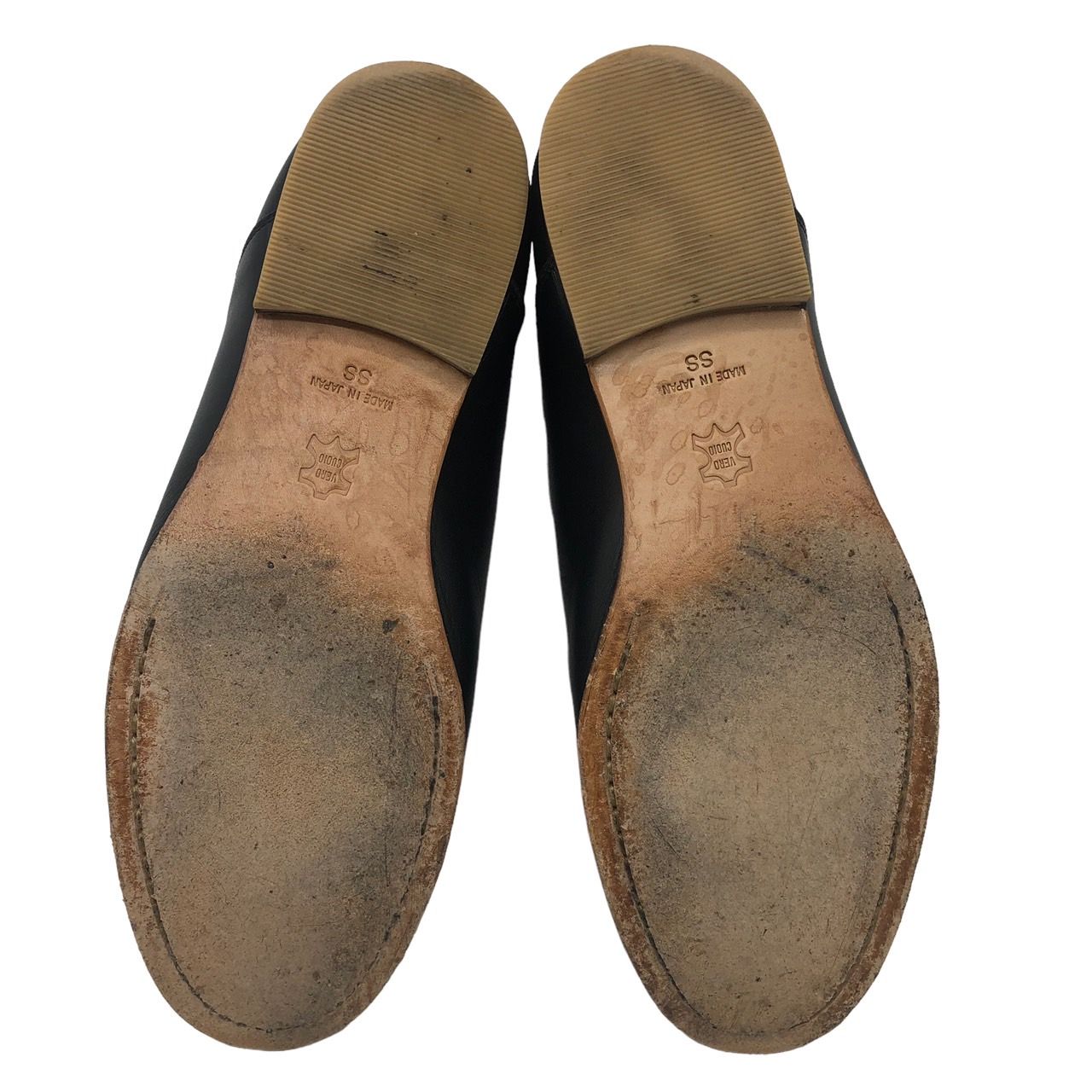que shoes(キューシューズ) PLAINレザースリッポン/ファクトリー