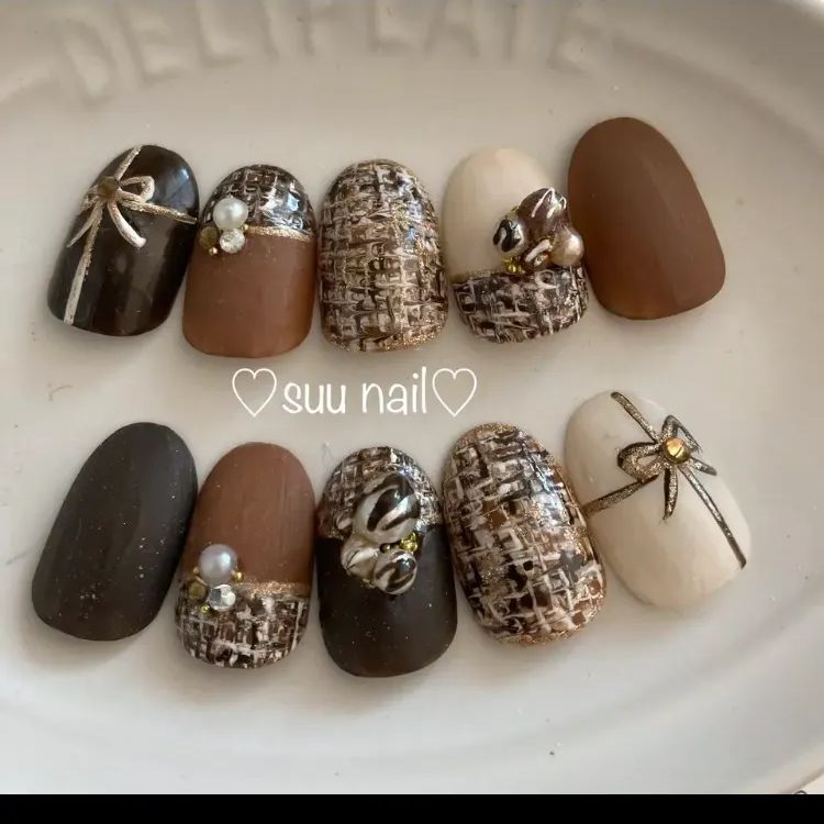 チョコ。 ネイルチップ 715de12efd520600c5313908823472