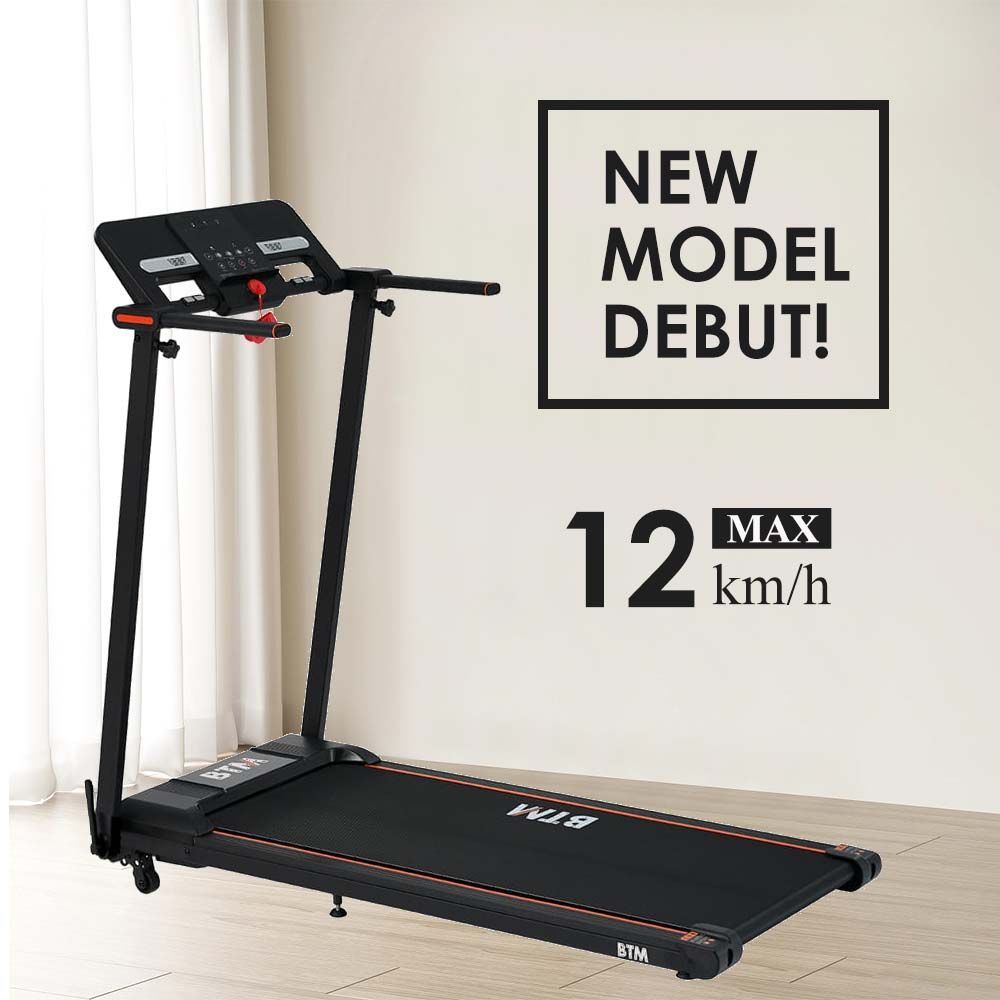 BTM ランニングマシン ルームランナー ジョギングマシン 折りたたみ式