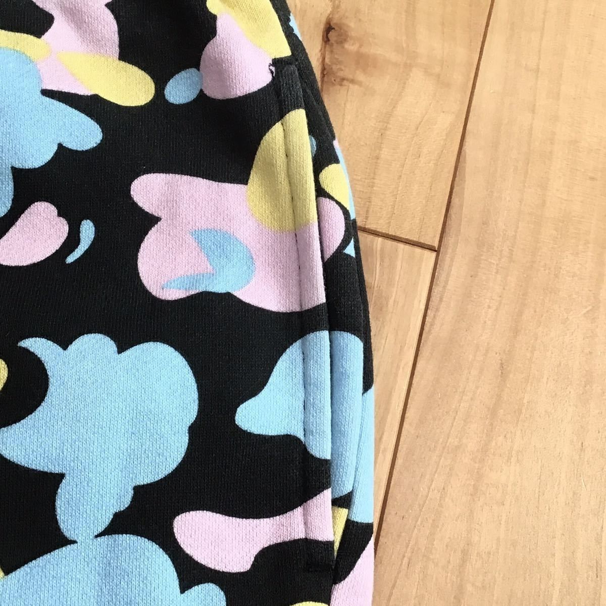 New multi camo スウェットパンツ Lサイズ a bathing ape BAPE cotton