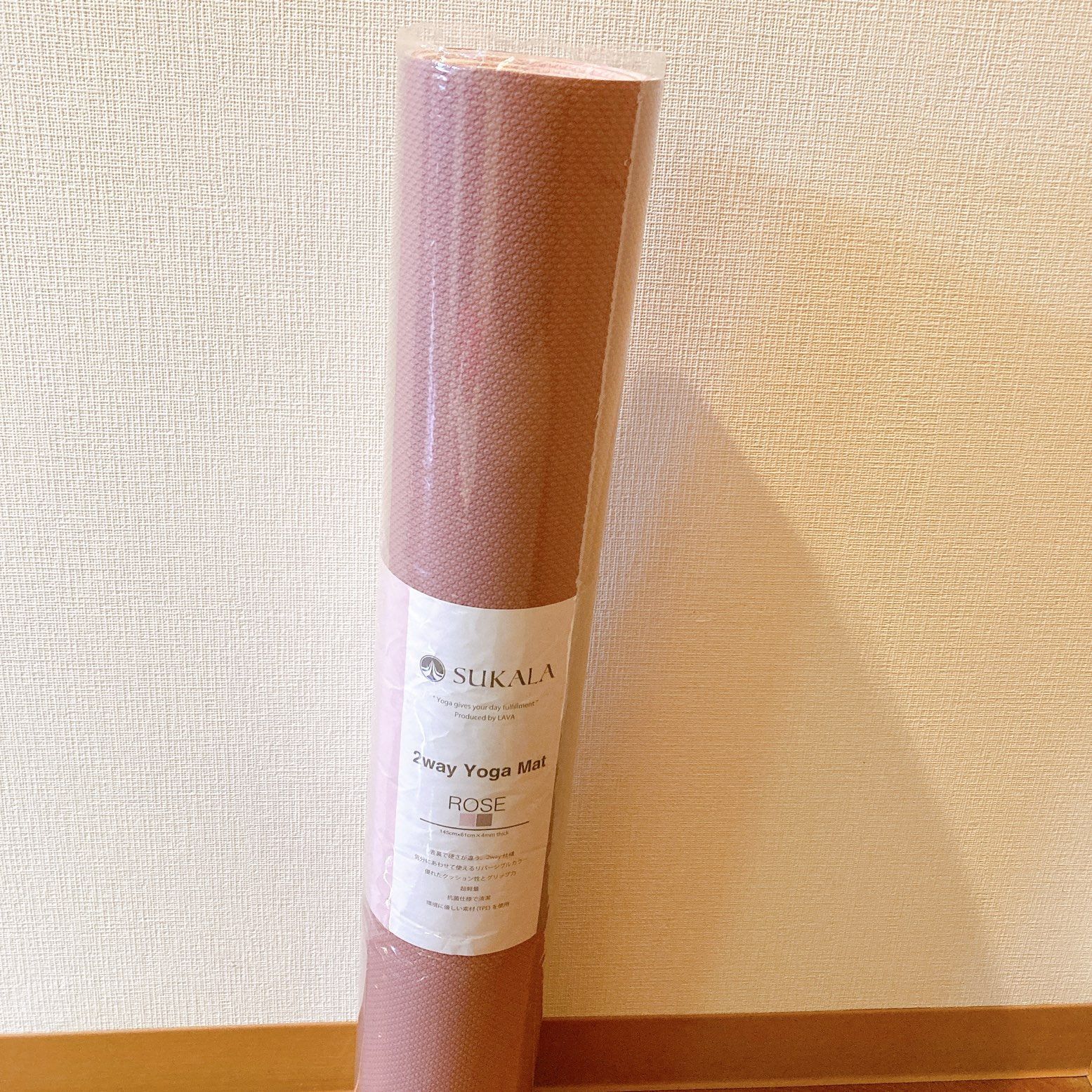 未使用SUKALA スカーラ 2way ヨガマット ROSE - メルカリ