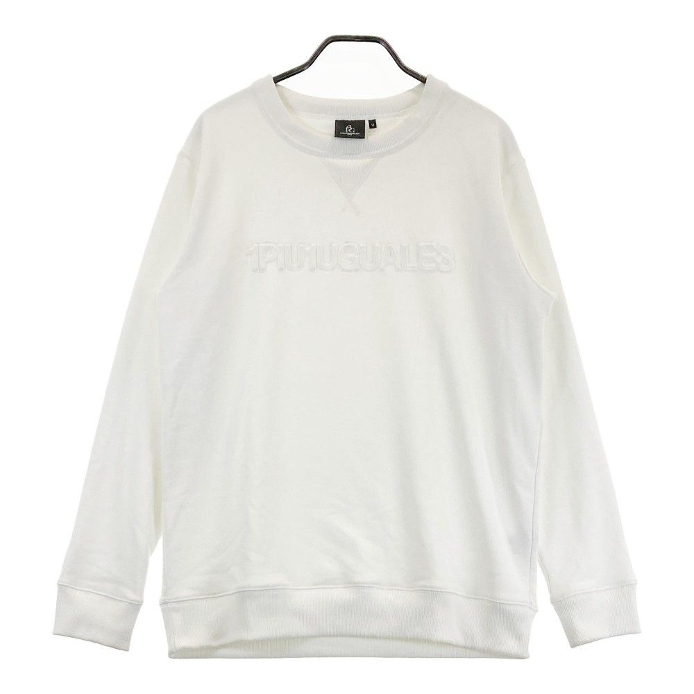 サイズ Ⅵ 1PIU1UGUALE3 GOLF スウェットトレーナー ホワイト系 240101349395 ゴルフウェア メンズ ストスト