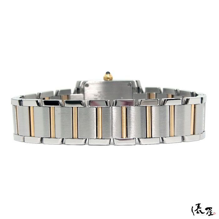 極美品】カルティエ K18×SS タンクフランセーズ SM コンビ 生産終了  