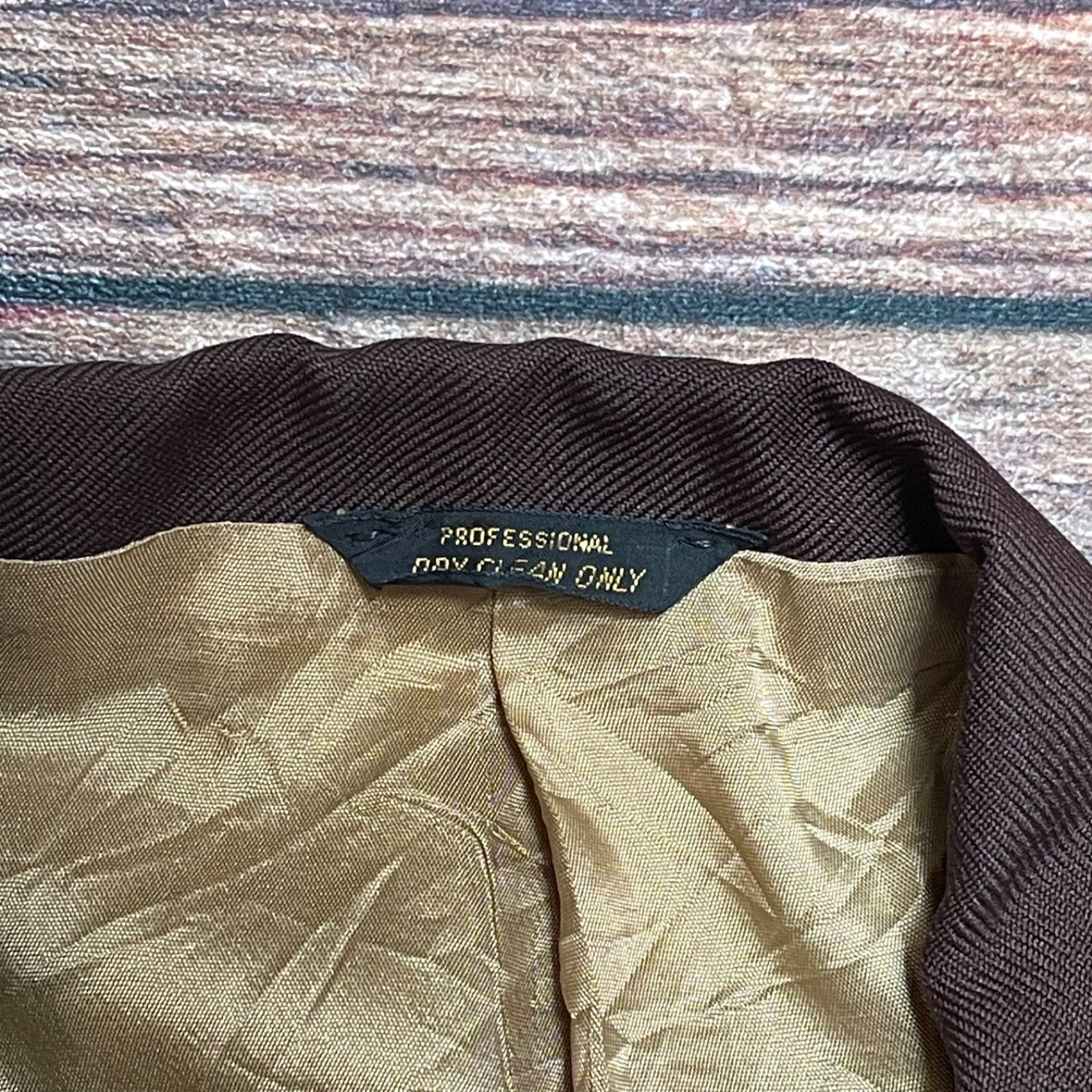 70‘s　Levi’s　スタプレ　ウエスタン　テーラードジャケット　46サイズ 古着 70s Levi's ウエスタンヨーク 濃紺 100%コットン デニム