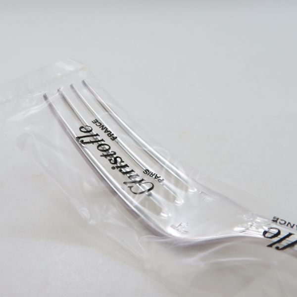 H26 廃盤 新品 未使用品 クリストフル リュバン デザート フォーク