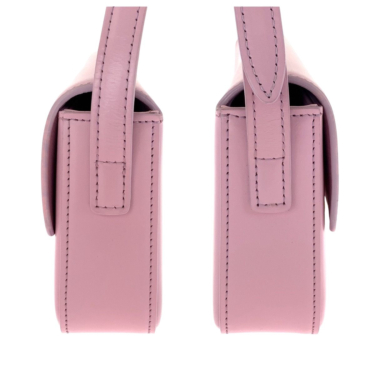 超美品 CELINE セリーヌ トリオンフ ピンク ゴールド金具 レザー