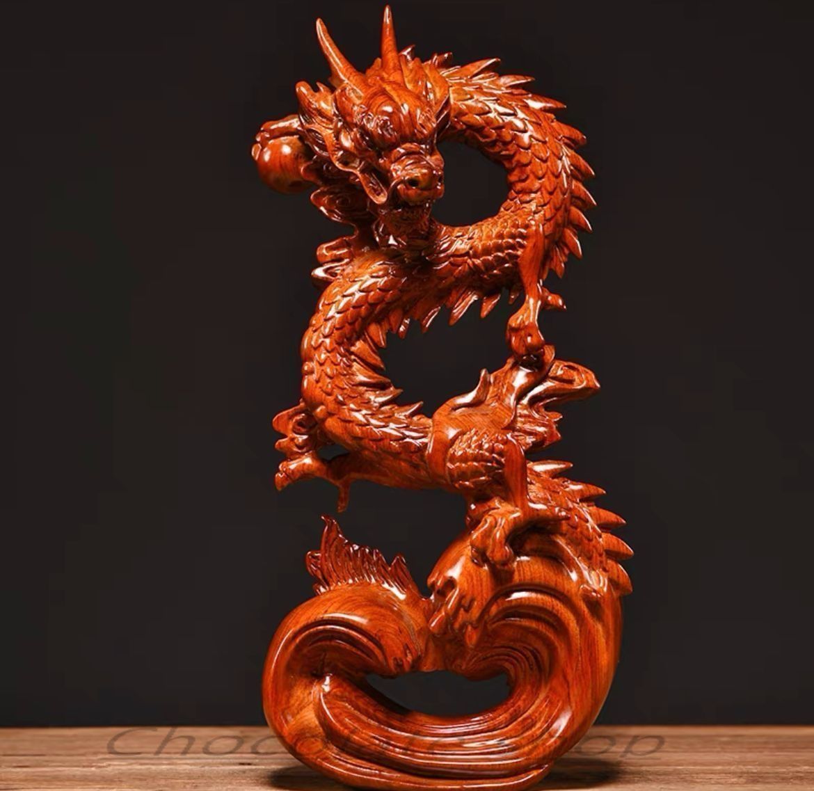 大型　龍　戯れ　木彫　置物　彫刻 開運 金運　骨董 インテリア アンティーク 大型 龍 戯れ 木彫 置物 彫刻 開運 金運 骨董 インテリア