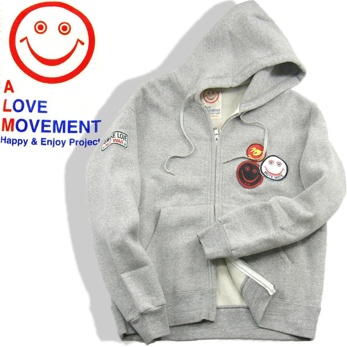 新品】 A LOVE MOVEMENT / アラブムーブメント カシミア パーカー 日本 