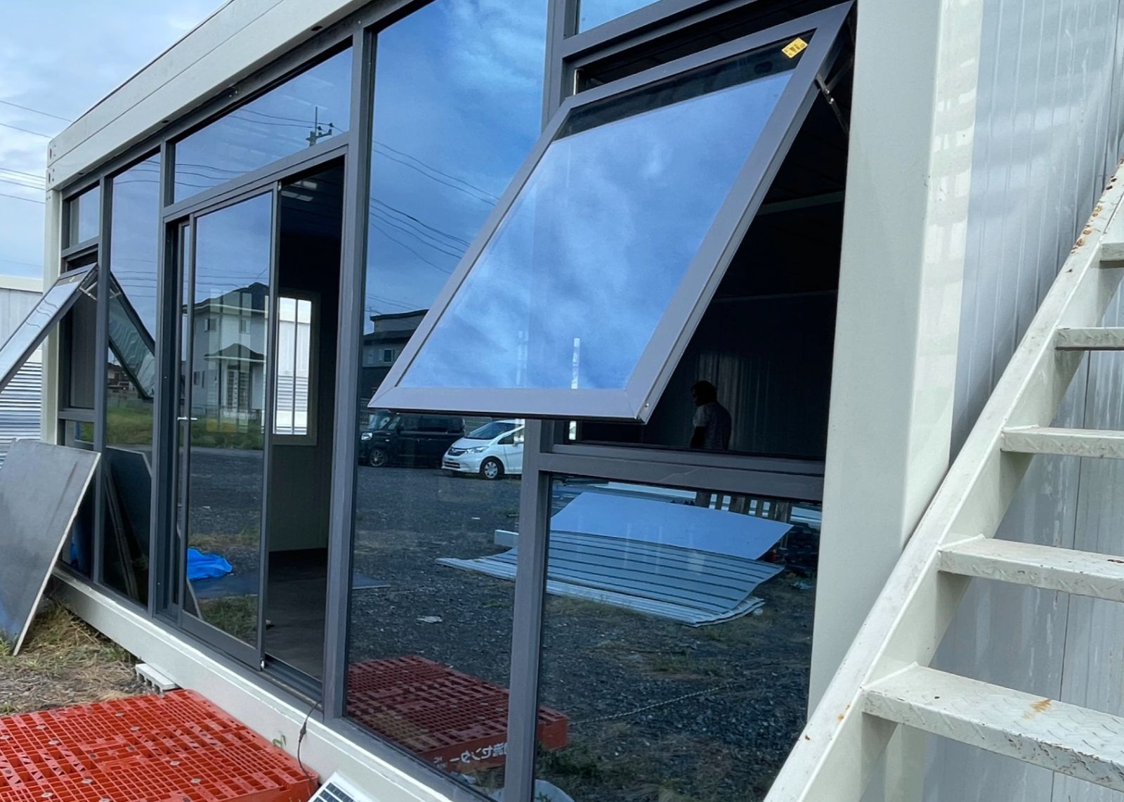  組立式コンテナハウス 倉庫 事務所 住居など多目的 受注生産 オーダーメイド ログハウス プレハブ 住宅設備