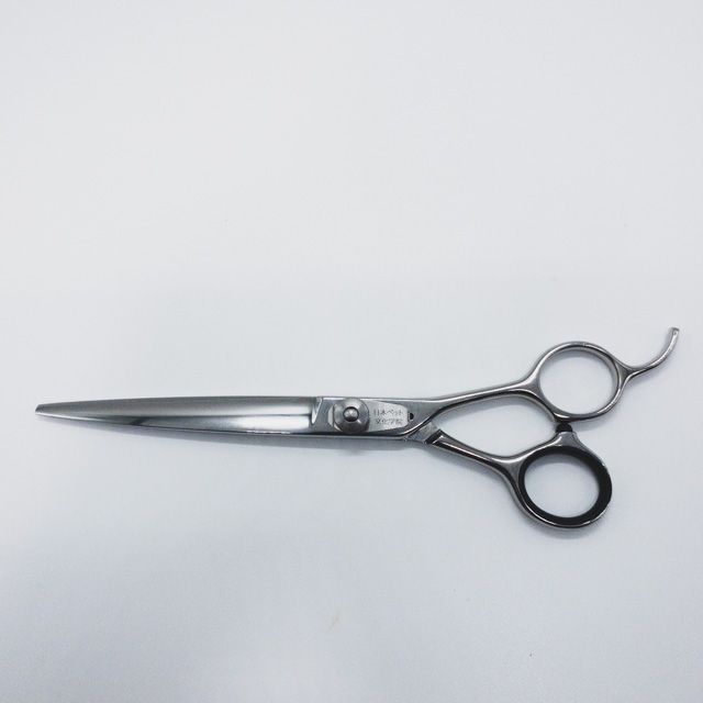 美品【日本ペット文化学院】SLIM70B トリミングシザー オフセット 右 