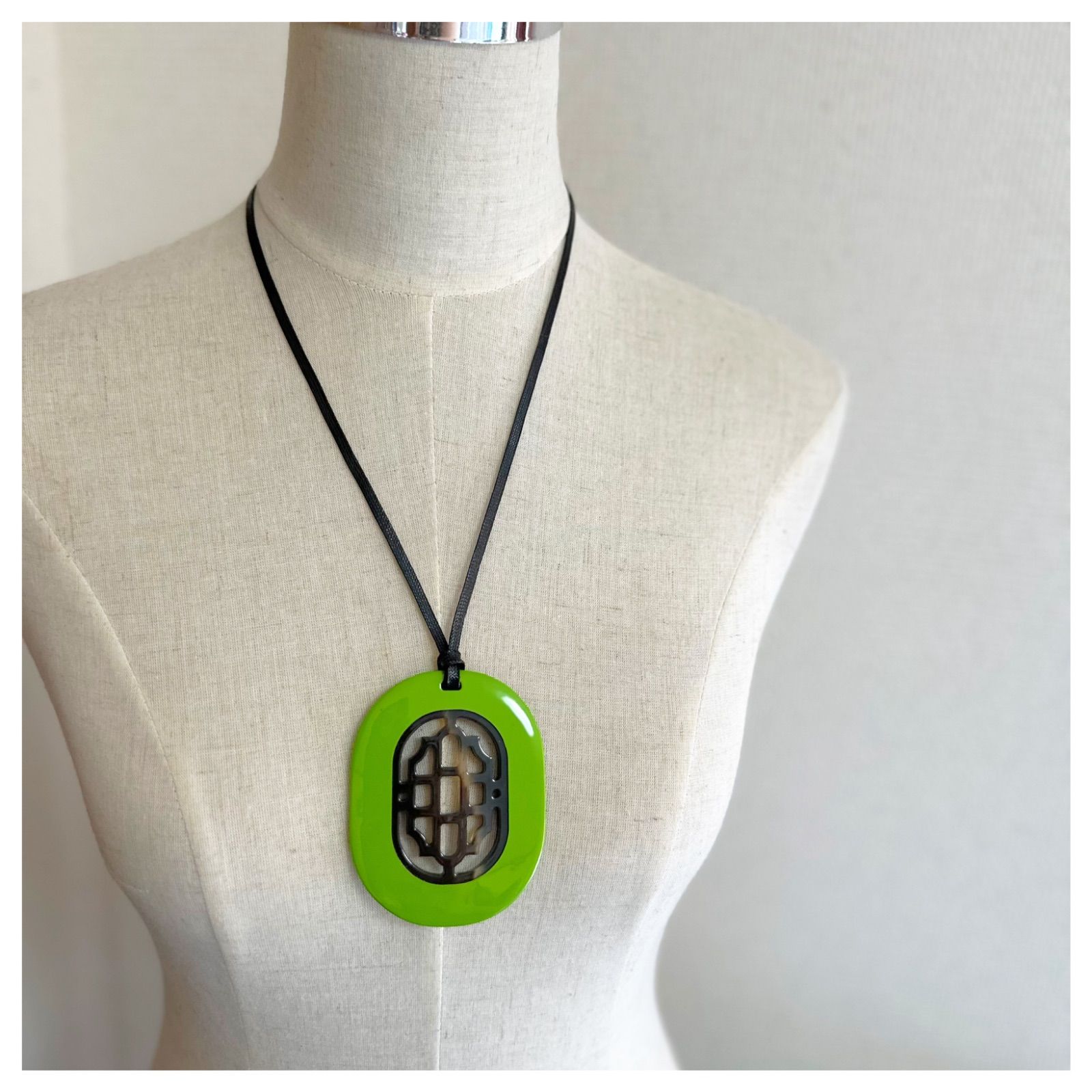 バッファローホーン　ネックレス　水牛角　A style Amazon | [Endless knot] バッファローホーン ネックレス 水牛角