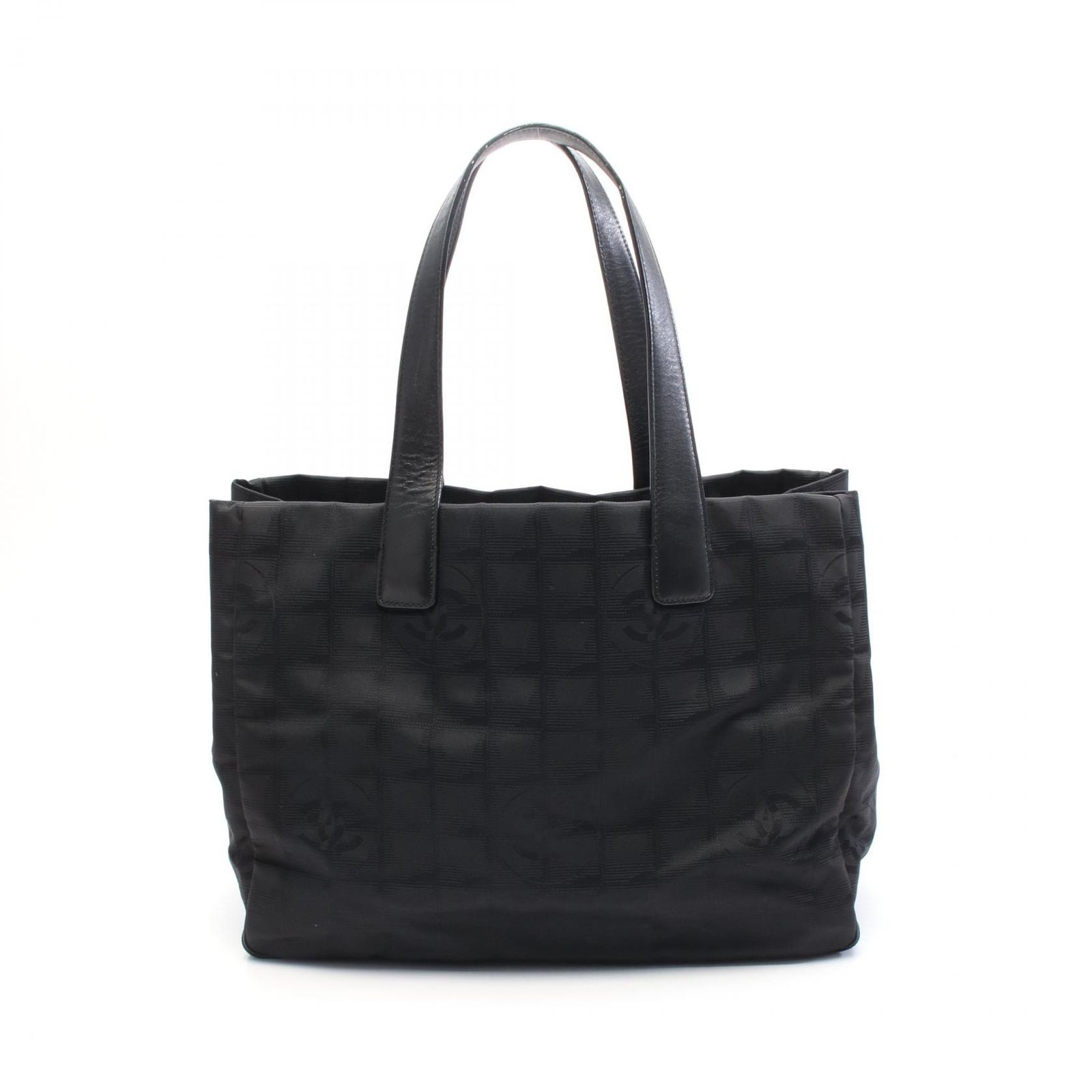シャネル CHANEL トートバッグ ニュートラベルラインMM A15991 ブラック レザー ニュートラベルライントートMM レディース Used B