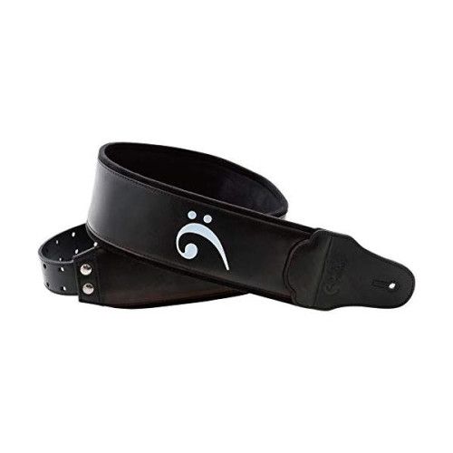 RightOn! STRAPS ギター ベース用ストラップ 幅 8cm 長さ 98~153cm FAKEY ブラック