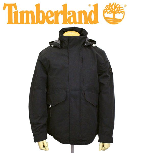 Timberland (ティンバーランド) A1WSZ AF RAGGED MOUNTAIN 3in1 CLS w/DRYVENT ラギッドマウンテンパーカー ドライベントテクノロジー 全4色 TB097 001-Black S